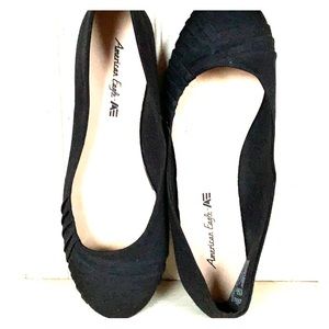 NWOT Black flats by American Eagle